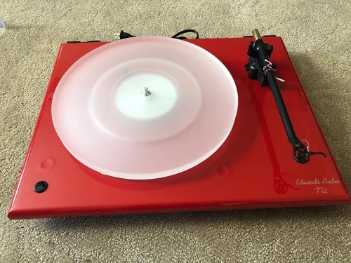Edwards Audio TT2SE Red Turntable