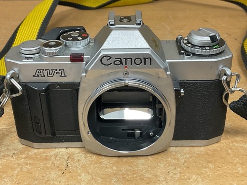 Canon AV-1 35mm Film SLR Camera Vintage Japan Manual Focus Photography