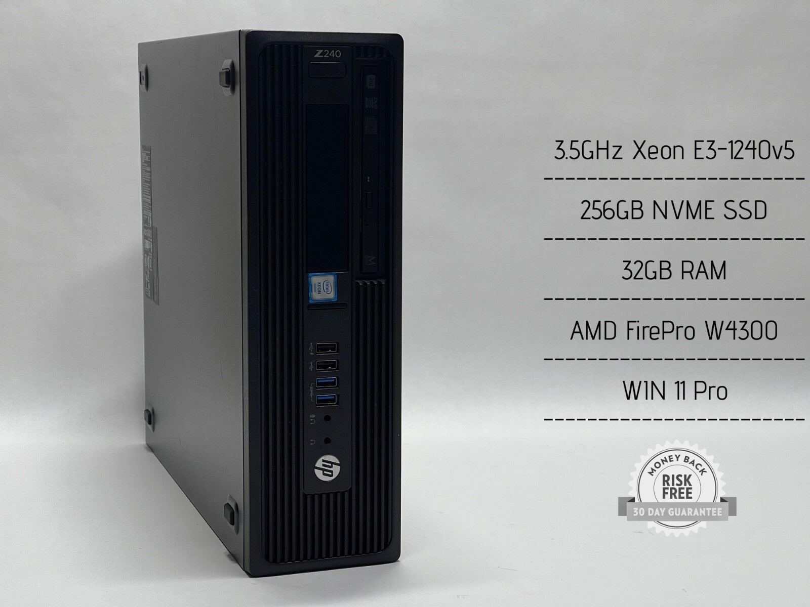 HP Z240 ワークステーション Amazon.com: HP Z240 Workstation SFF Desktop PC, Intel Core