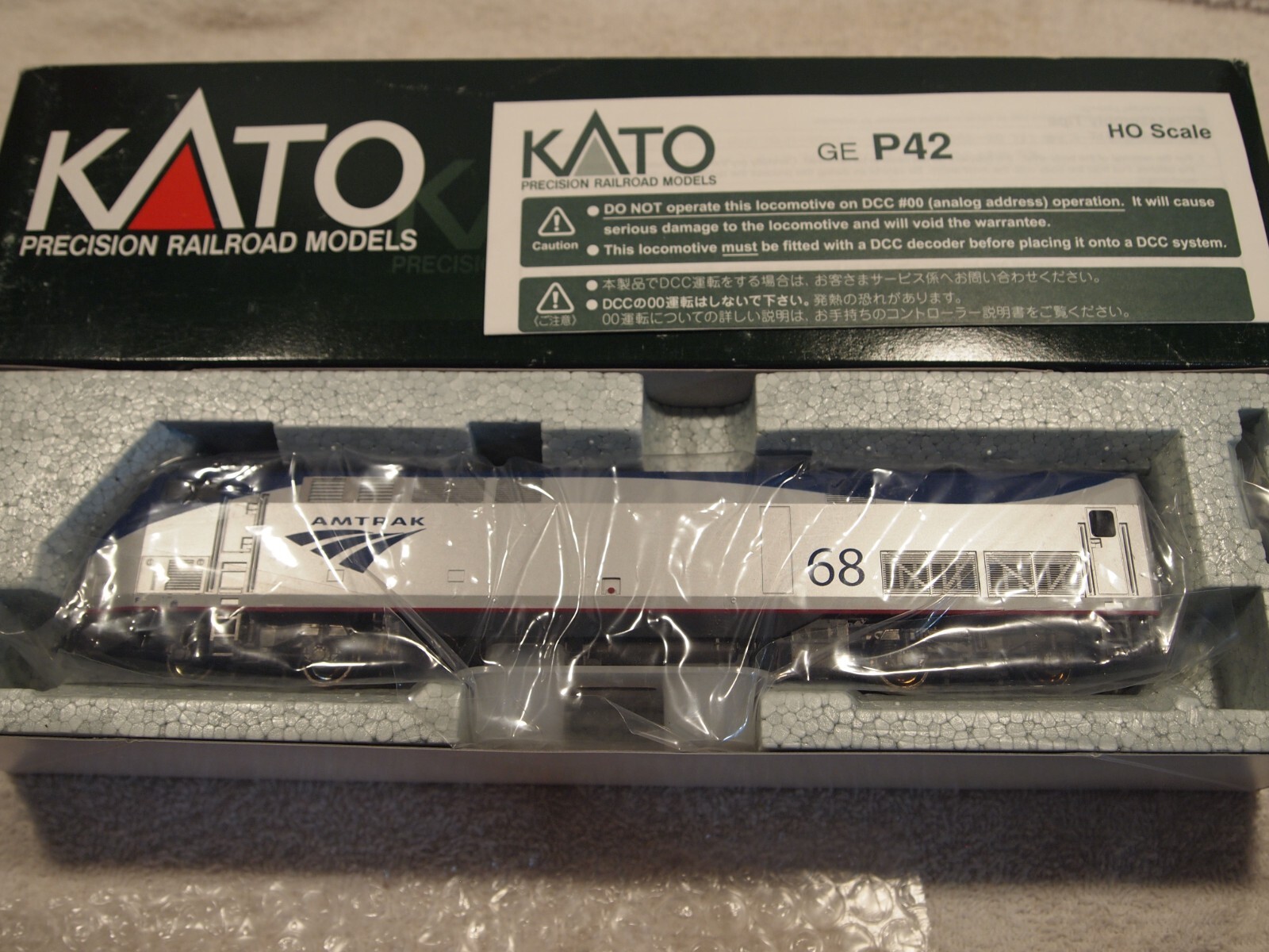 鉄道模型 KATO GE P42 Genesis Amtrak Phase #68 P42 N GE P42 “Genesis”