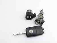 Skoda 5J 06-10 Schliesszylinder Zündschloss 1x Schlüssel Schliessanlage Skoda 5J 06-10 11.01.2008 8E0998855D gebraucht Vorschau 5