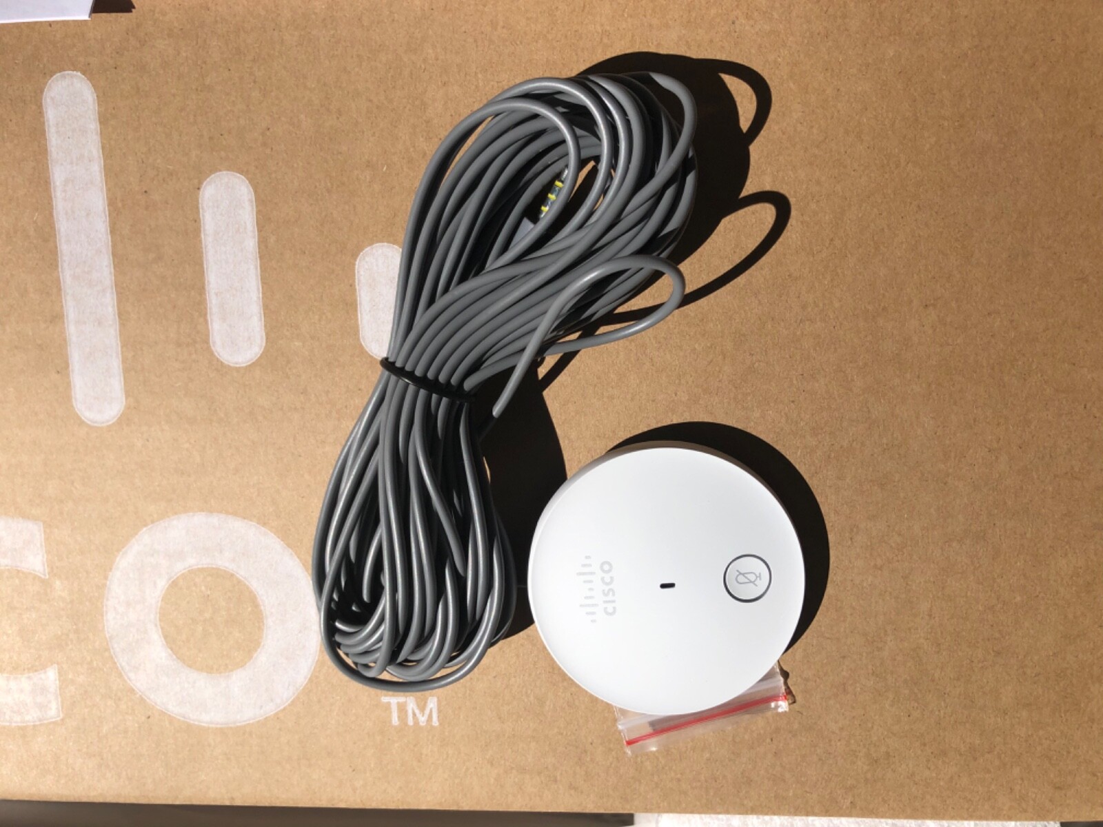 Cisco CS-MIC-TABLE-J Video Conference Table Microphone Cisco CS-MIC-TABLE-J Video Conference Table Microphone
