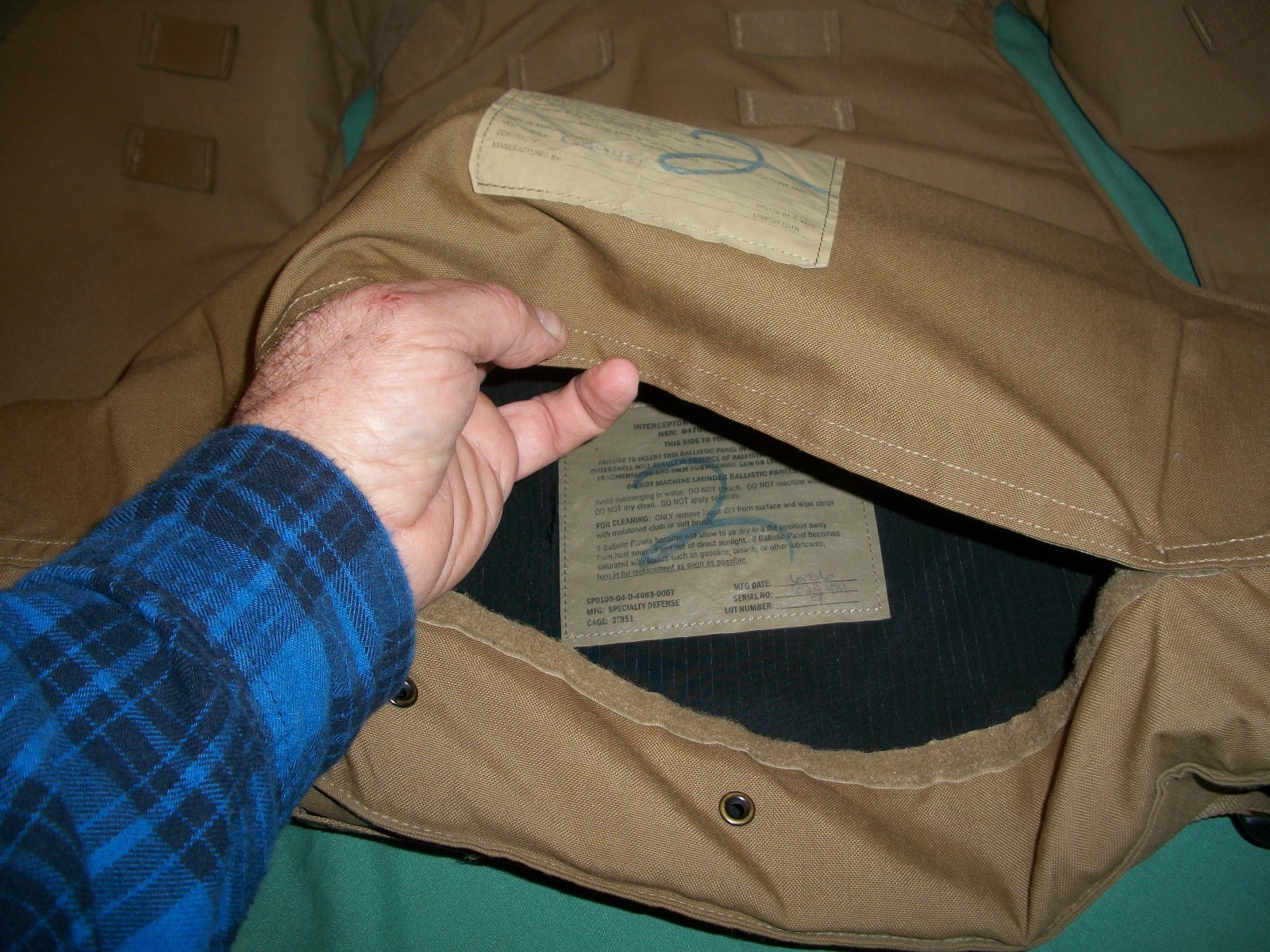 Olive Drab Ballistic 