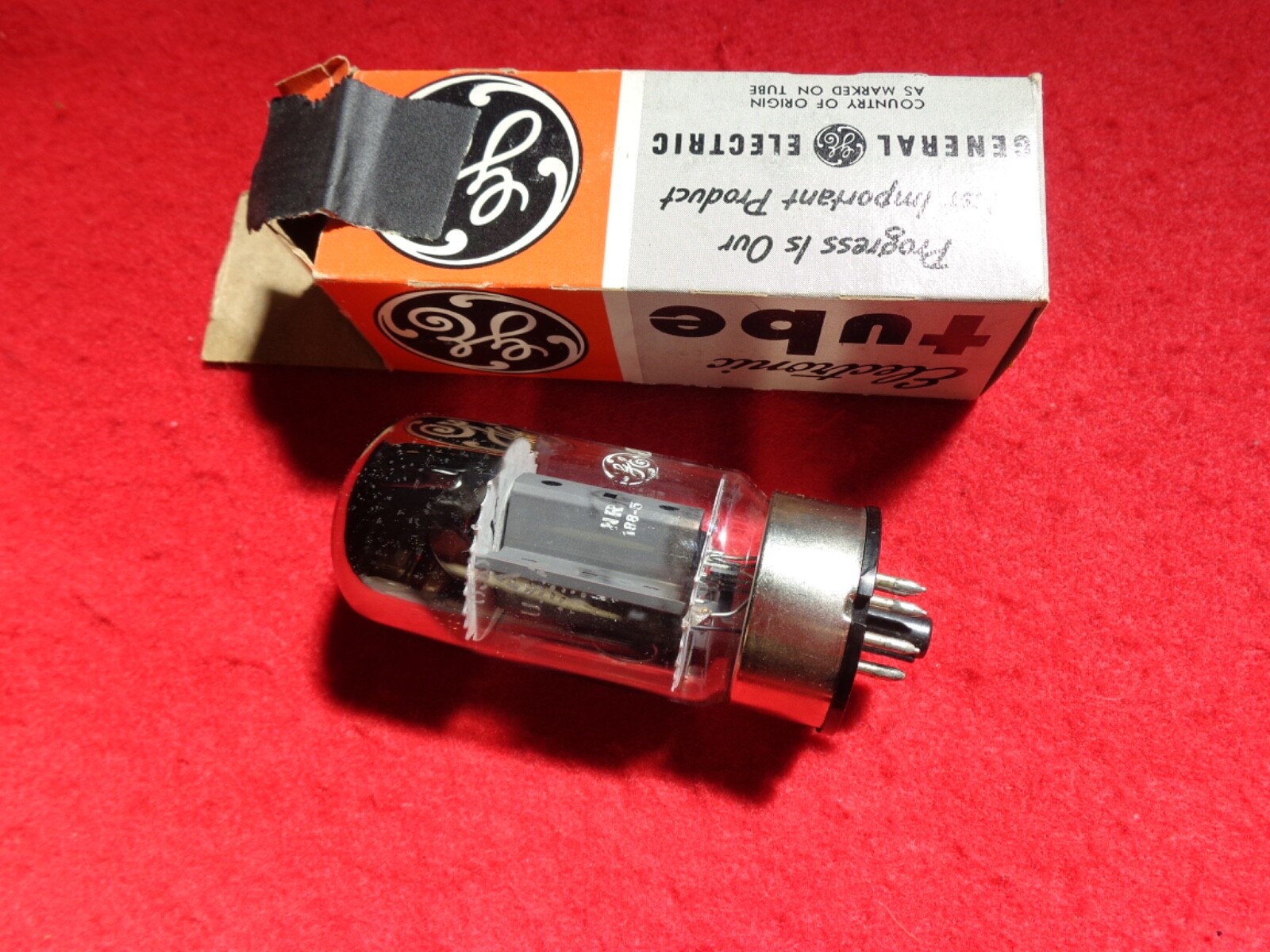 General Electric 6550 真空管 2本セット General Electric 6550 真空管 2本セット