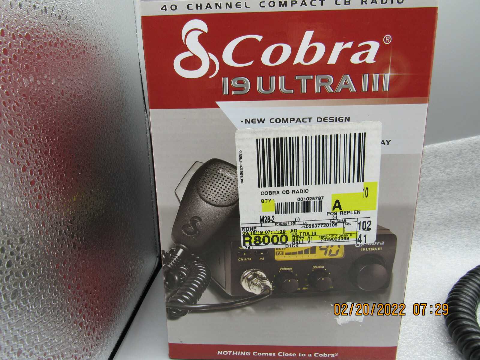 New Open Box Cobra 19 Ultra iii Compact CB 40 Channel RadioのeBay公認海外通販