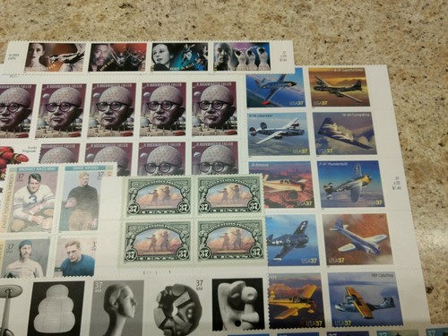 Lot Of 102 Unused 37¢ U.S. Stamps - $37.74 Face Value
