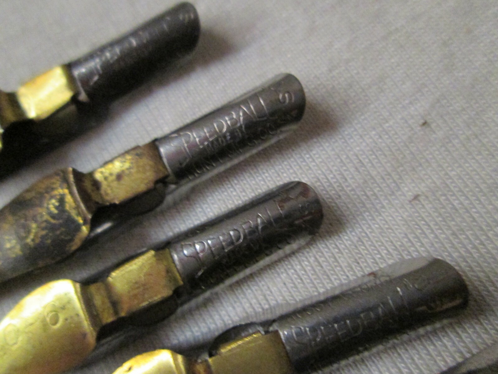 lot of 11 used Speedball calligraphy nibs   