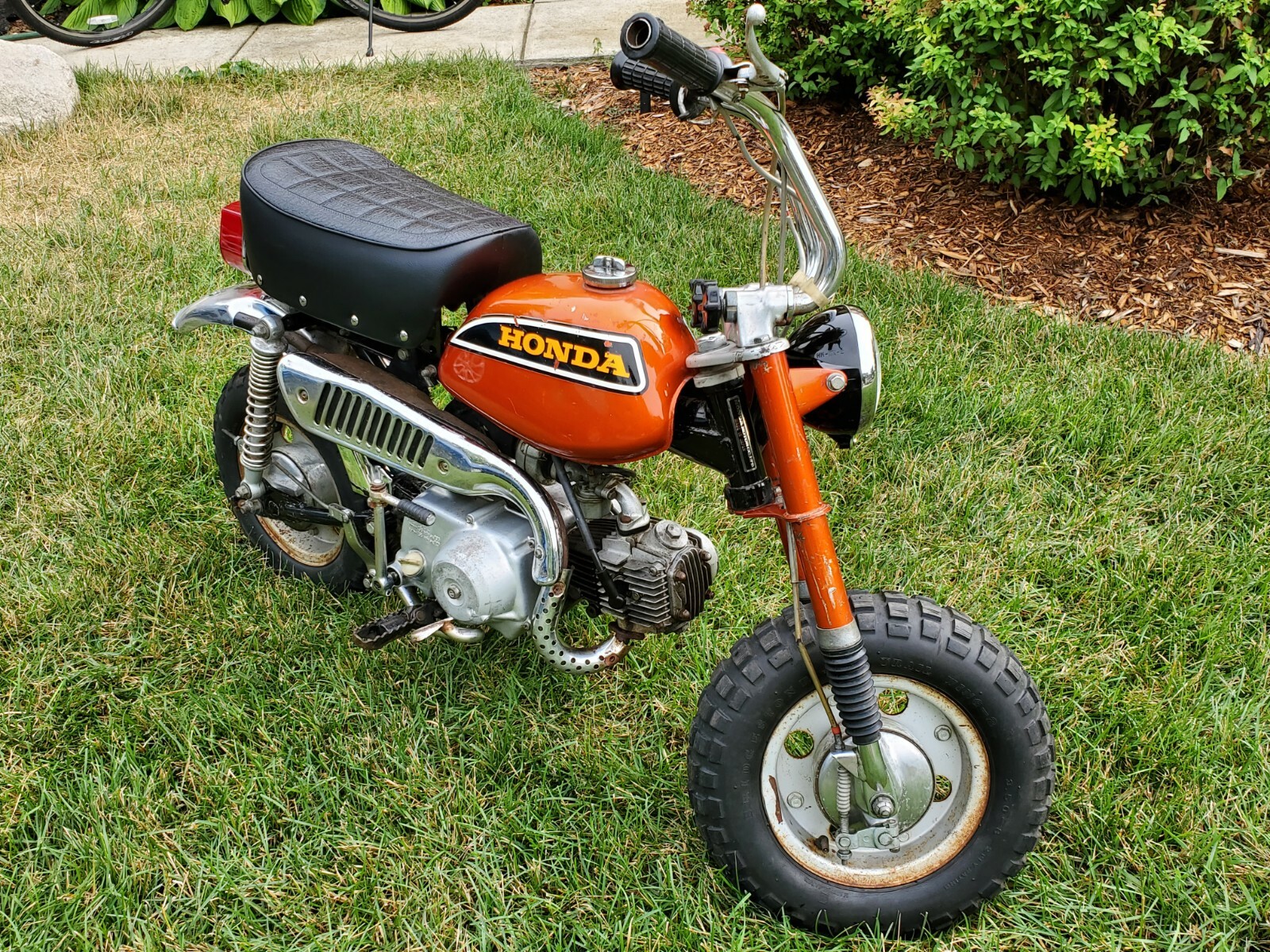 1973 Honda Z50 K4 Mini Trail Candy Orange 1973 Honda Z50 K4 Mini Trail Candy Orange