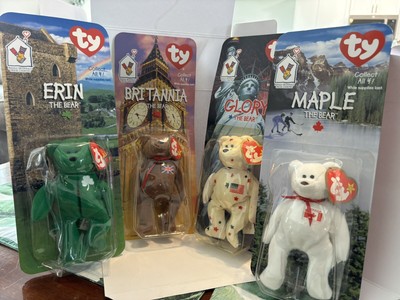 Ty Erin, Glory, Britannia & Maple Bears Ronald McDonald House Charity Collection