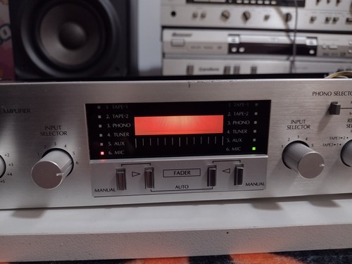 Vintage Sansui C-77 Stereo Preamplifier indicator LED lamp