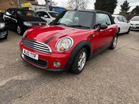 2012 MINI Convertible 1.6 One 2dr CONVERTIBLE Petrol Manual