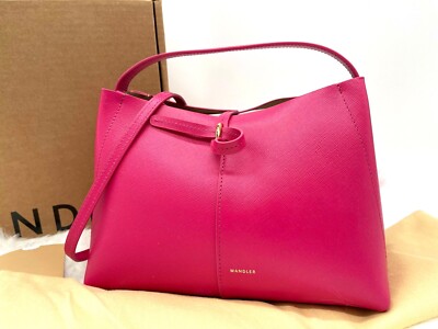 AUTH NWT 800 Wandler Women s Ava Mini Leather Top Handle Tote Crossbody Bag eBay