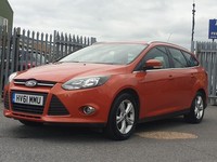 2011 Ford Focus 1.6 Zetec Estate 5dr Petrol Manual Euro 5 (125 ps) Petrol