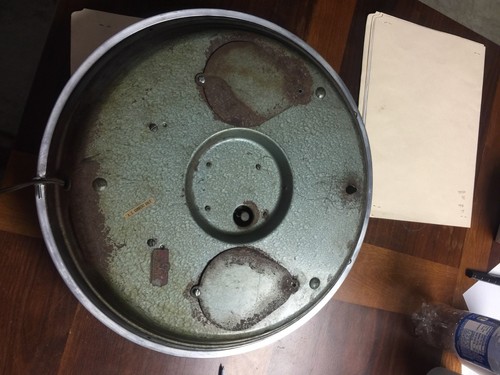 RARE VINTAGE ORIGINAL 1950's CHAPPELLS DAIRY DOUBLE BUBBLE CLOCK Great Condition