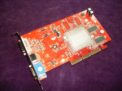Ati Radeon 9200 SE 128Mb TV-out DVI AGP Grafikkarten