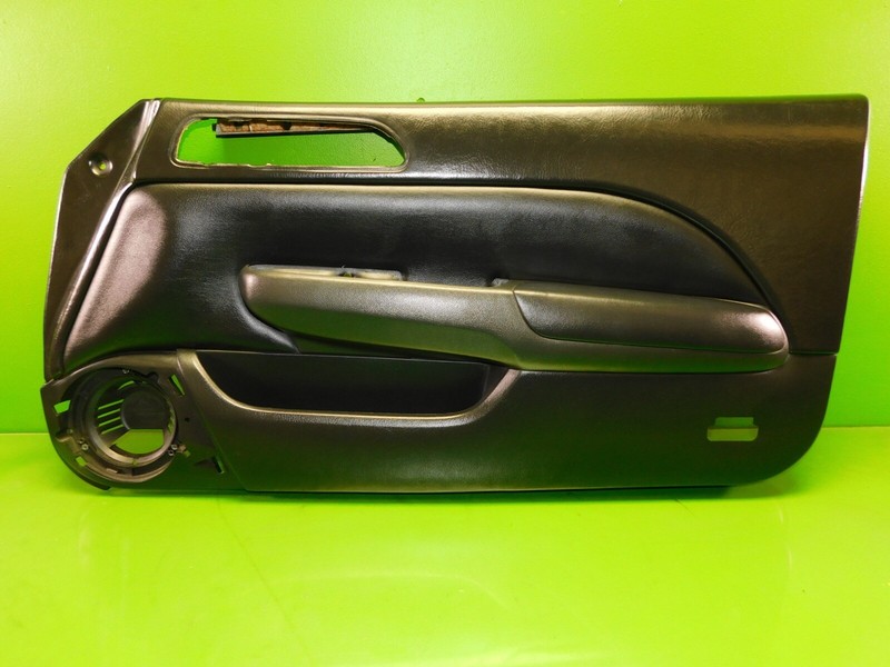 97-01 Honda Prelude OEM passenger right door panel card black leather