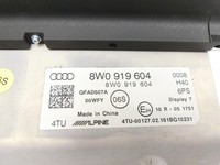 Audi A4 8W 15-19 Bildschirm Display Monitor 8,2 Zoll Audi A4 8W 15-19 27.06.2016 8W0919604 gebraucht Vorschau 5