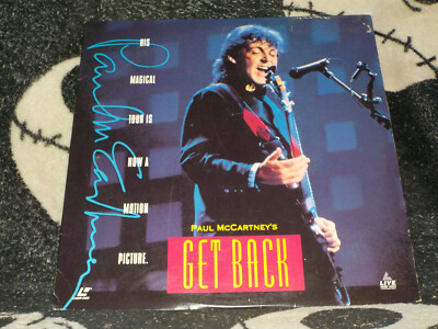 Paul McCartney's Get Back Laserdisc LD 22 Live Tracks The