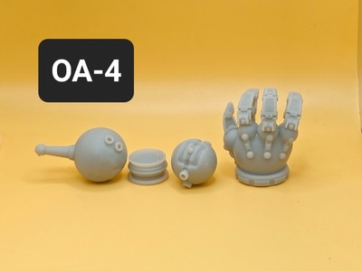 3d ResinMagic's OA-4 OGRYN Cyborg Arm for 7'' Darktide Warhammer 40k Space Marine