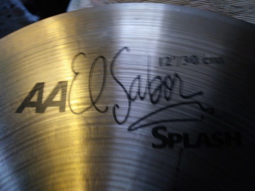Sabian El Sabor 12 splash cymbal-Almost new, great splash/mini crash