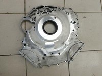 VW Phaeton 3D 01-07 TDI 3,0 176KW Dichtungsflansch Platte für Motor Stirnplatte Gehäuse Motorblock VW Phaeton 3D... Vorschau 1