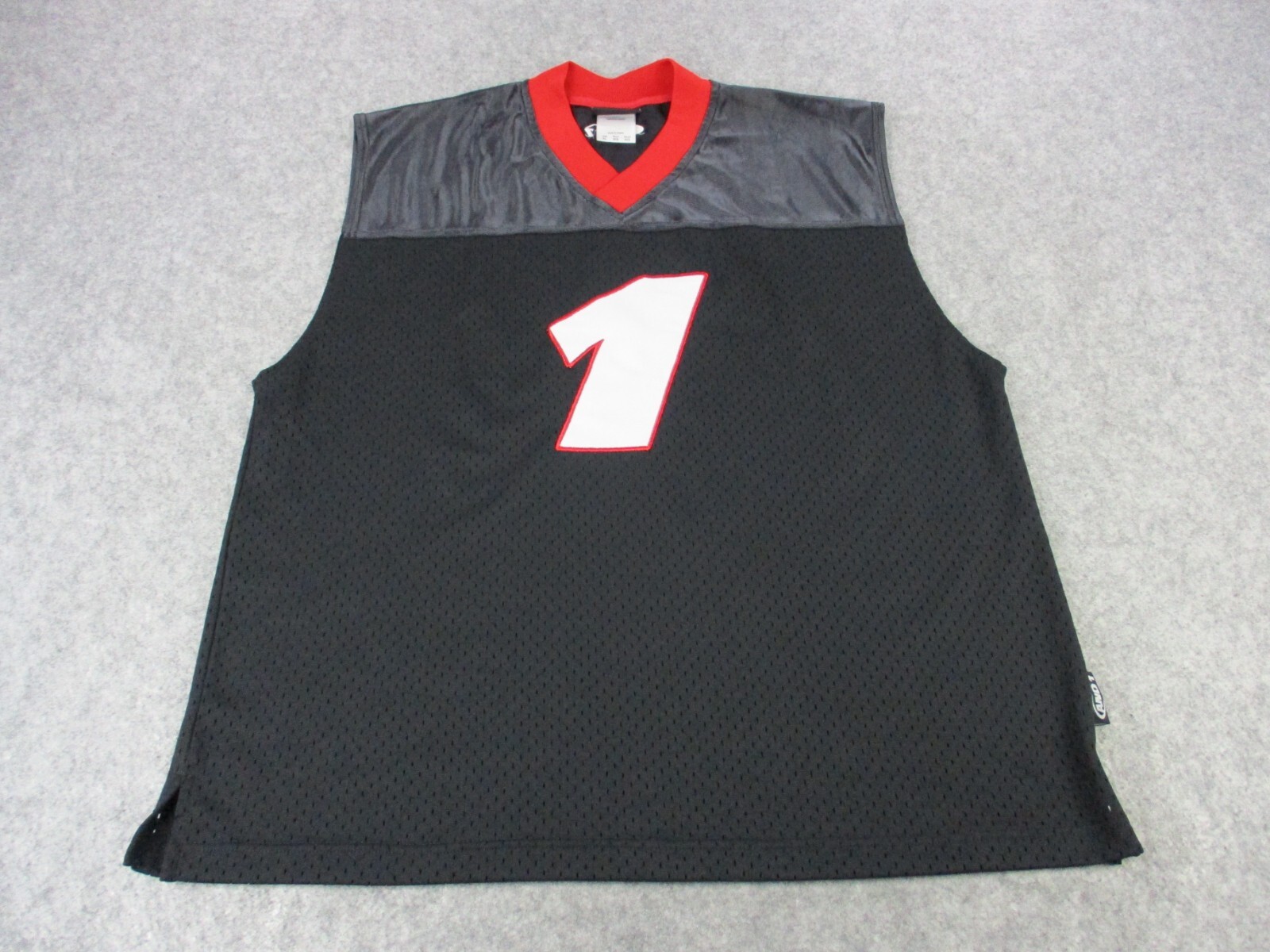 アンドワン バスケットボールジャージ レッド 星形 タンクトップ B101 ミッチェルアンドネス（Mitchell&Ness）（メンズ