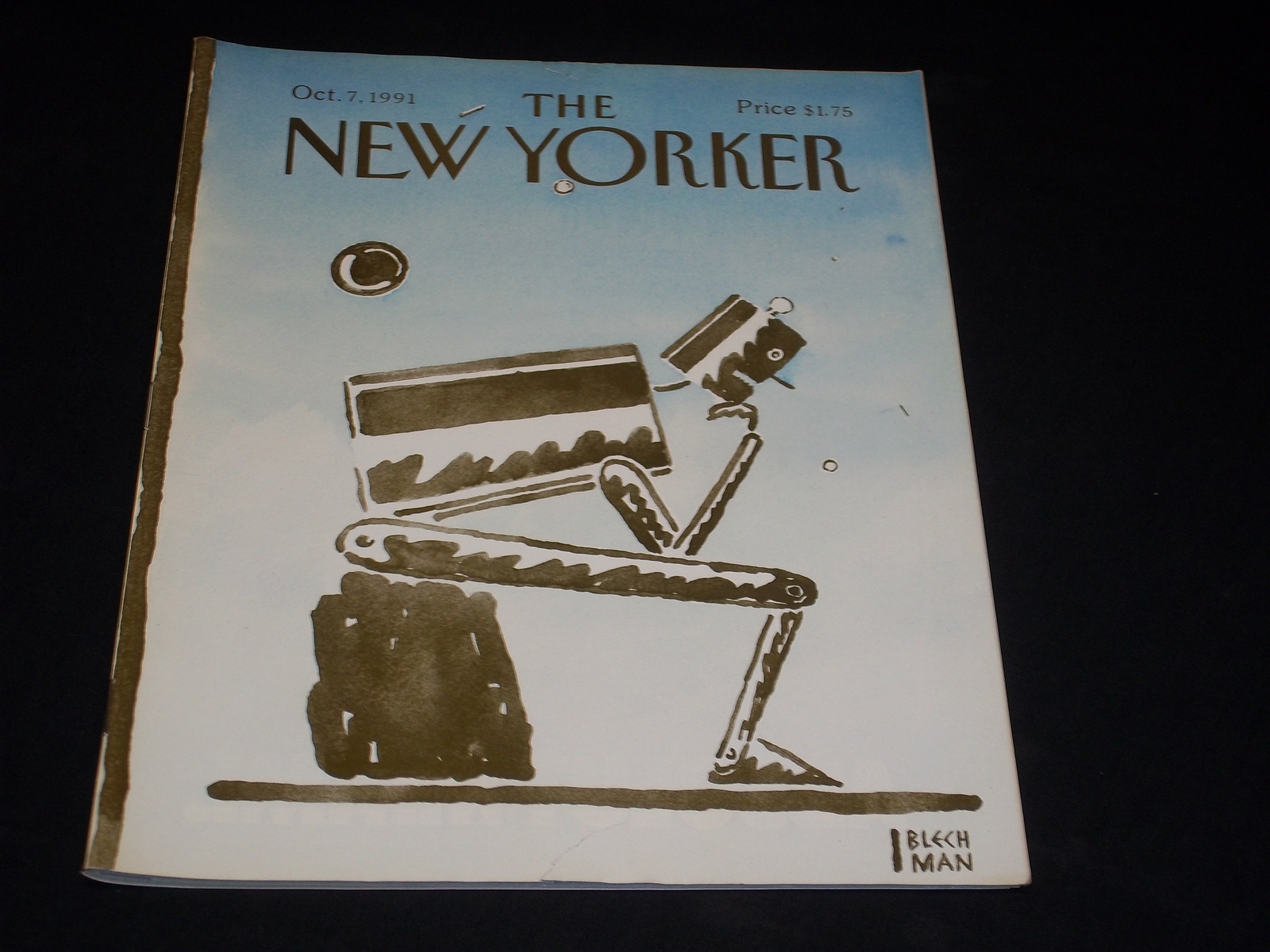 1991 OCTOBER 7 THE NEW YORKER MAGAZINE - NICE ILLUSTRATED