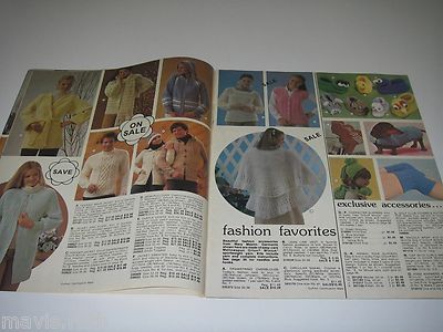 1981 Mary Maxim Catalogue The Idea Place Clothing Fashion Needlecraft Knitting