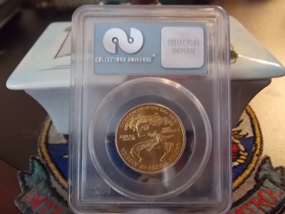 2001 1 of 150 Gold, Silver Eagle Set PCGS WTC World Trade Center 911