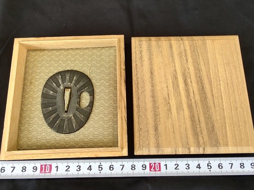 EDO Era Japanese Antique Tsuba Sword Parts Katana Samurai