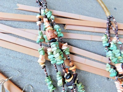 Lovely Southwestern Multi-stone 5 Strand 26