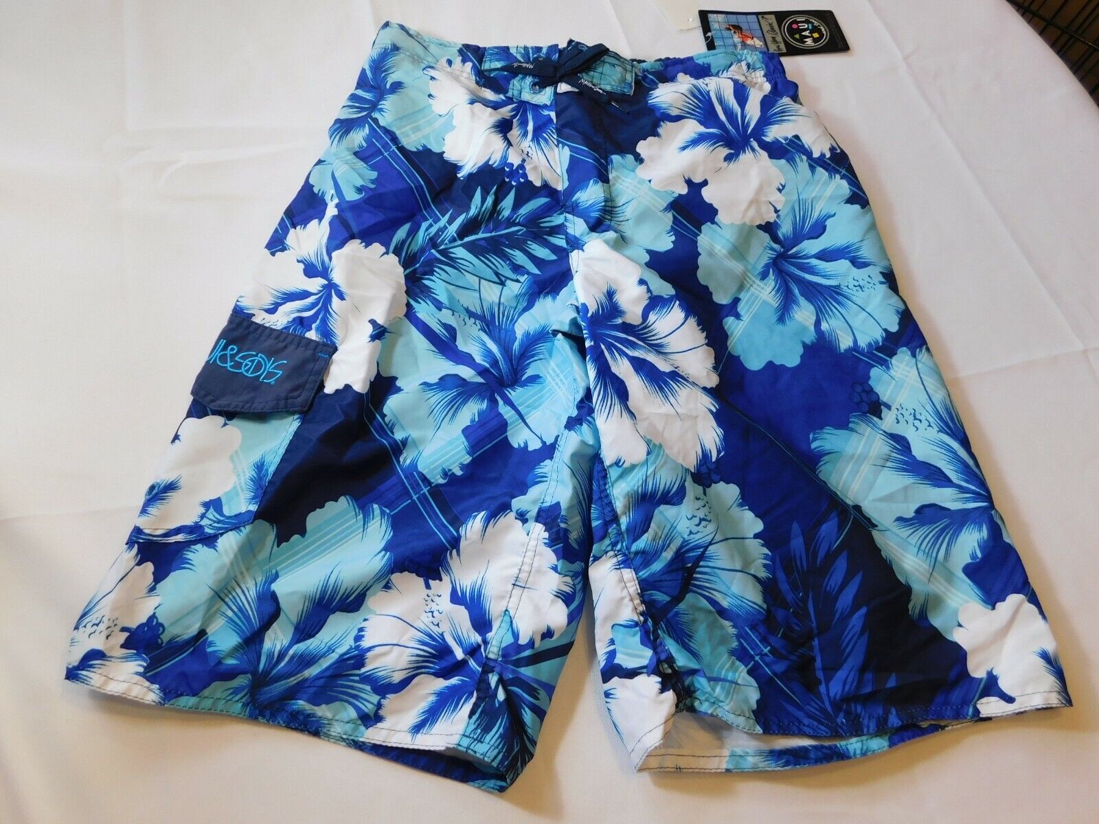 Maui and Sons Boy's Youth Boardshort Board shorts XL 18-20 Blu...