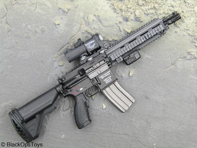 1/6 Scale Toy E&S - Black HK416 Rifle w/ACOG ScopeのeBay公認 1/6 Scale Toy E&S - Black HK416 Rifle w/ACOG ScopeのeBay公認