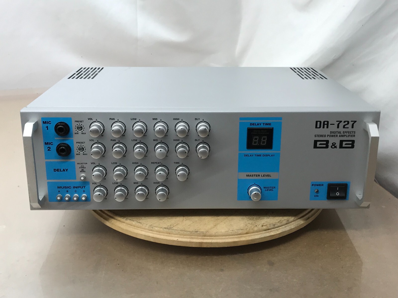 C & C DA-727 Digital Effects Stereo Power Amplifier | eBay