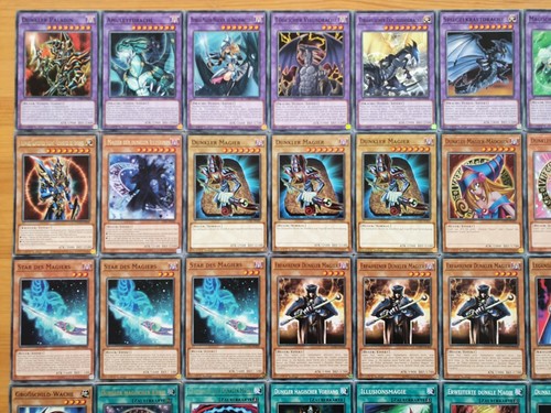 YuGiOh Dunkler Magier Paladin Mädchen Legendäre Drachen Timaeus Soldat Deck 2