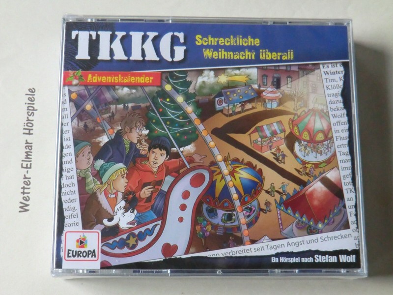 Tkkg - Adventskalender - Schreckliche Weihnacht Ã¼Berall - 2 CdÂ´S - Neu & Ovp