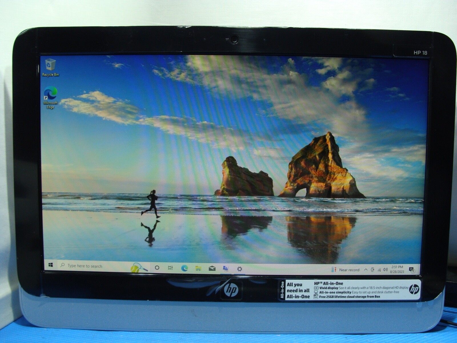 HP Pavilion 18-5010 AIO AMD E1-2500 1.4GHz 4GB RAM 500GB HDD W10H - Thumbnail 12