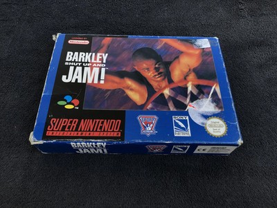 Super Nintendo Barkley Shut up and Jam EUR Bon état