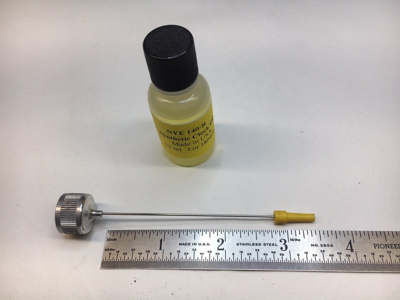 Nye Synthetic Clock Oil 15 ml for Clock Repair with 3 1/2” Oiler eBay