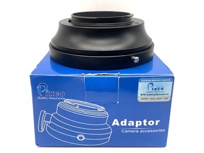 Pixco Objektivadapter in OVP lens mount converter (Pentax 645 -> Pentax K)