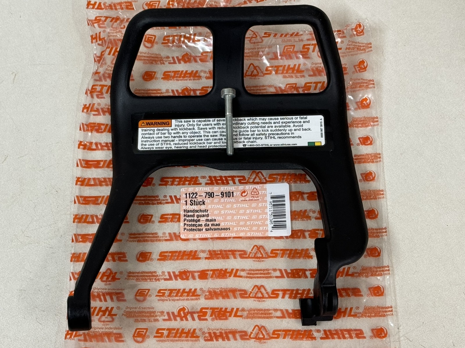 STIHL OEM HAND GUARD 1122 790 9101 FOR 066 MS660 MS650 MS660R MS650R CHAINSAWS - Picture 1 of 3
