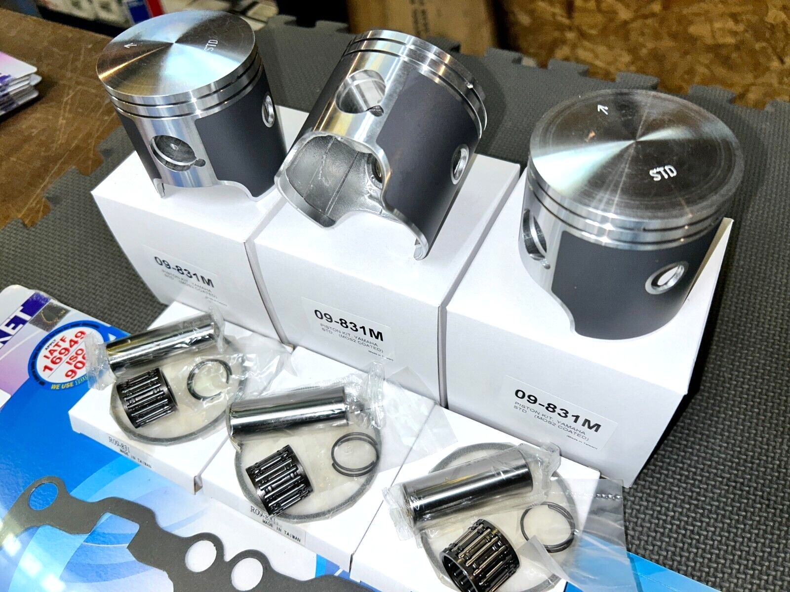 1998 1999 Yamaha SRX 700_S_w/ Ohlins Pistons & Gasket Top End Engine Rebuild KIT