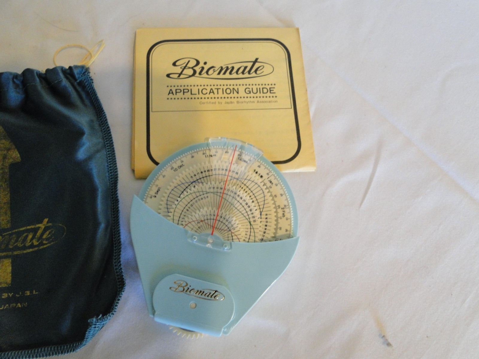 Vintage Biomate Biorhythm Device Manual Application Guide--Free Shipping