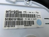 Peugeot 206+ 09-12 1,1 44KW Kombiinstrument Tacho Peugeot 206+ 09-12 22.04.2010 6103HG 9673798980 gebraucht Vorschau 6
