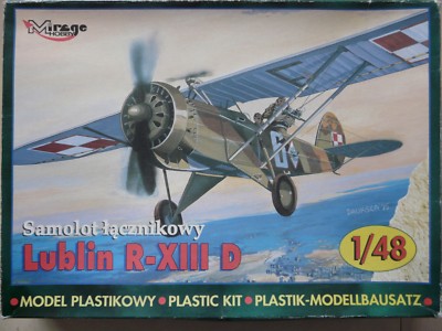 Maquette avion 1/48 MIRAGE HOBBY Ref 48301 Lublin R-XIII D