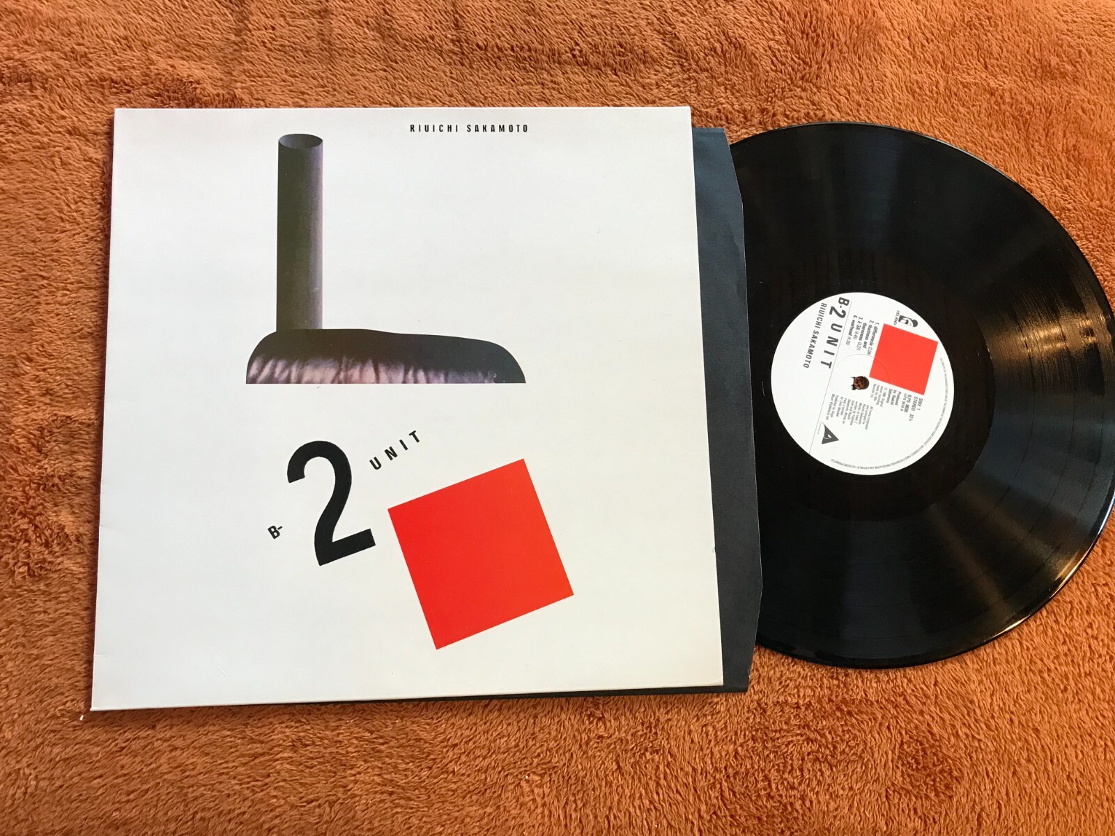 【初回帯】Riuichi Sakamoto B-2 Unit LP 極美品 Riuichi Sakamoto = 坂本龍一 – B-2 Unit – Vinyl (LP, Album