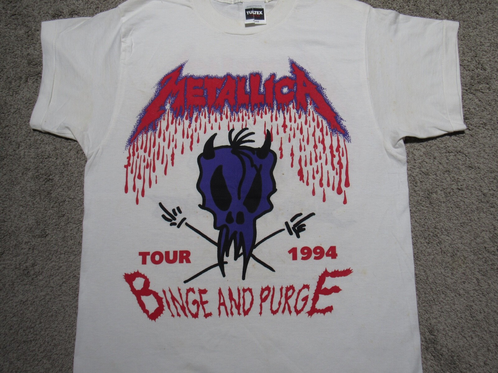 VINTAGE 90s SUICIDAL TENDENCIES T SHIRT LARGE OG ROCK 97