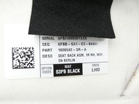 Tesla Model Y LR 20-25 Sitzbezug Rückenpolster Rechts Vorne für Beifahrer Sitz beheizt Tesla Model Y LR 20-25... Vorschau 6