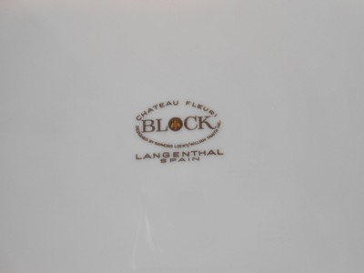 6 Block Langenthal Chateau Fleuri Bread & Butter Plates 6