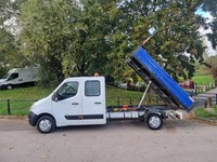 2016 Vauxhall Movano 2.3 CDTI BiTurbo ecoFLEX H1 Crew Cab Tipper 136ps Dropside 